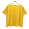 EDDIE BAUER Short Sleeve Waffle T-shirt Yellow Cut and Sewn Outdoor Women Used