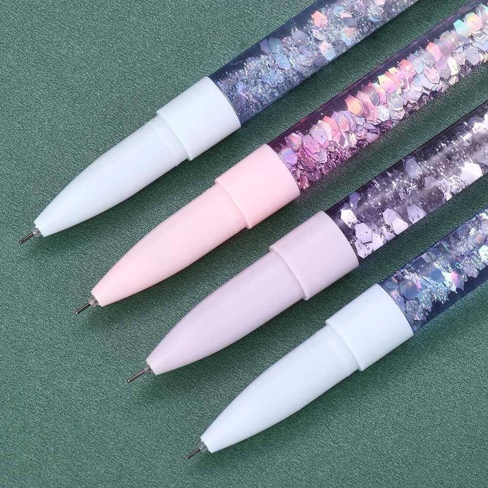 Supplies Christmas Quicksand Pen Quicksand Sequins Gel Pen Christmas Gel Pen Hand Account Pen