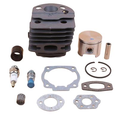 Cylinder and Piston Kit for 50 51 55 For Rancher Chainsaws 46mm Diameter Includes Decompression Valve and Gaskets