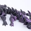 New 3D Printing Figurines Magic Dragon Movable Joint Fidget Toy Rotatable Articulated Dragon Ornament Decompression Gift Kid