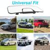 New Wide Angle Car Rearview Mirror with Built-In Baby Monitor Sub Mirror Clip-On Convex Blind Spot Elimination Interior Mirror Interior Mirrors6