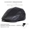Unisex Retro Newsboy Caps Men British Painters Hats Autumn Winter Berets Leather Splicing Flat Cap Hip Hop Berets