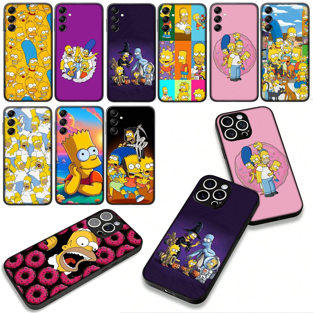 Comics S-Simpsons-Lovely Barts Phone Cover for Apple iPhone 17 16 11 Pro XS Max XR 6 7 8 Plus 16E SE 2020 Air 5 SE2 Case