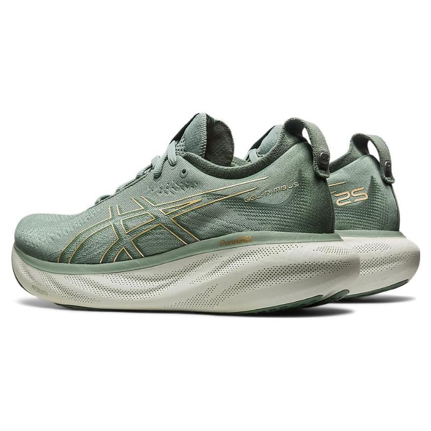 New Asics Gel Nimbus 25 Slate Grey Champagne Women's 1012B356-022