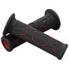 Daytona PROGRIP Motorcycle Grips, 122mm, Vibration-Resistant Gel, End-Through Type, 717 Type, Red, for Handlebars with a 22.2mm Diameter (98037)