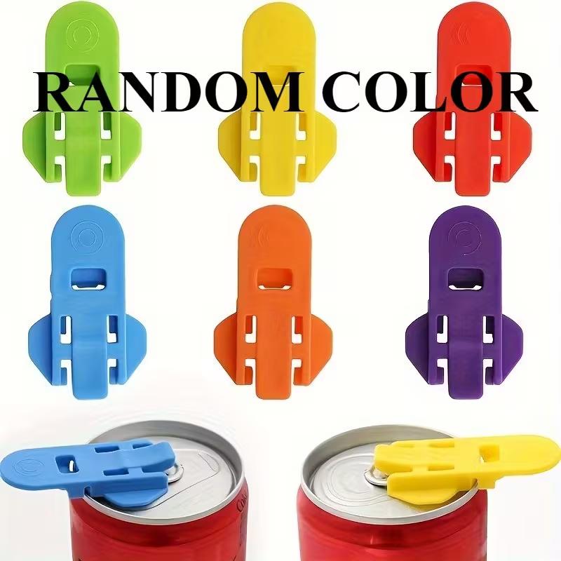 

2Pcs Durable Plastic Can Openers - Ergonomic Easy-Grip, Leak-Proof Portable for Camping, Picnics, BBQs & Parties