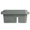 Multifunctional Paint Box Rectangular Blue Palette 3-in-1 Brush Washer Brush Bucket  Oil Painting