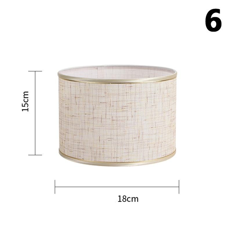 Modern Table Lamp Shade E27 Linen Fabric Lampshade Chandelier Bedside Lamp Floor Light Cover Home Decor Fabric Table Lamp Cover