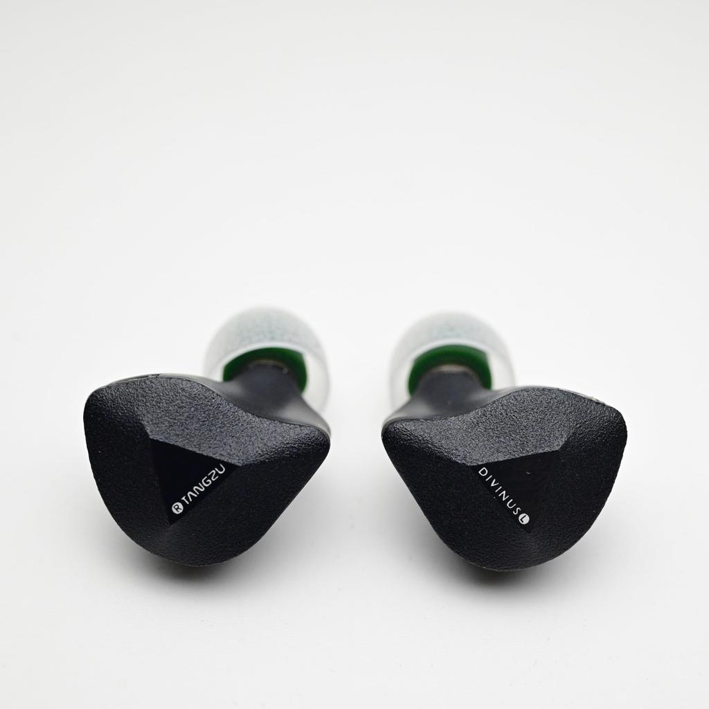 TANGZU X DIVINUS FUDU Balanced Connection Wired Earphones with Earpieces Black 4.4mm