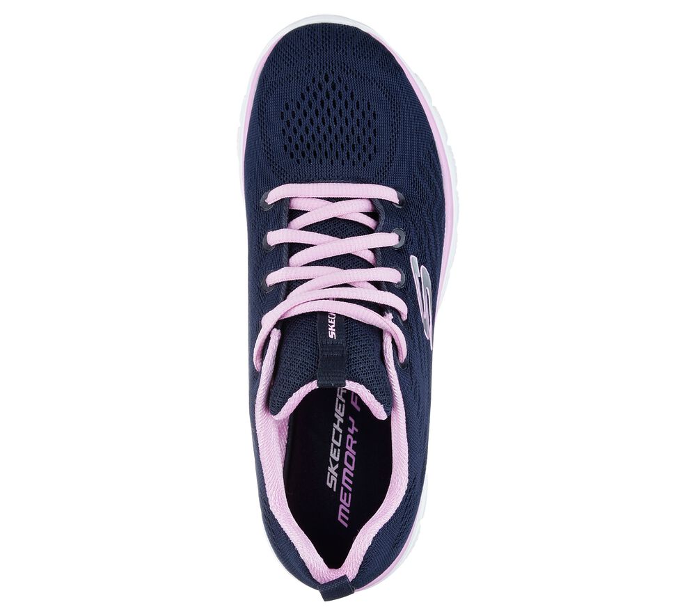 Sportschuhe Skechers Marineblau / Rosa Version
