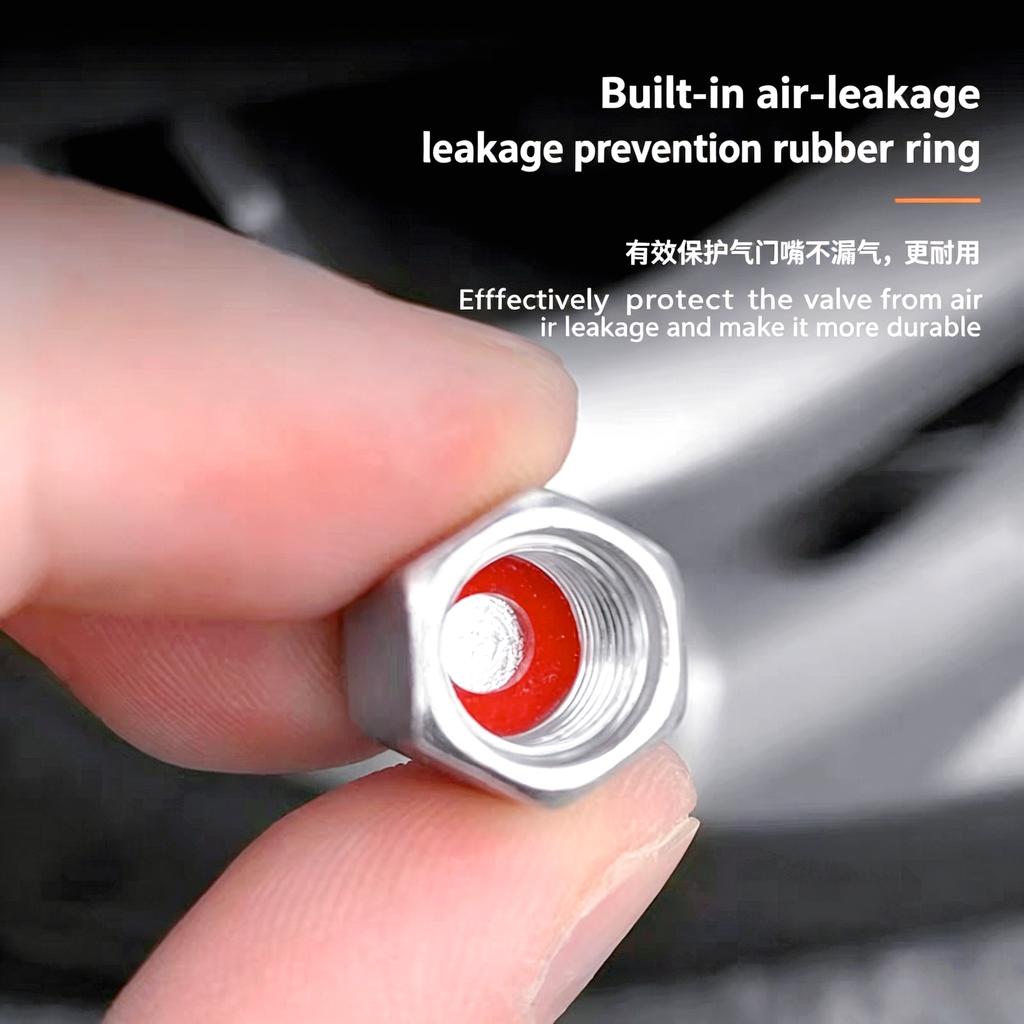 Car Sticker 4Pcs Tire Valve Caps Wheel Stem Dust Cover Air Plug Auto Moto Decoration Fit for BMW E46 E90 E60 F10 F30 E39 E36 E87 pdsh39