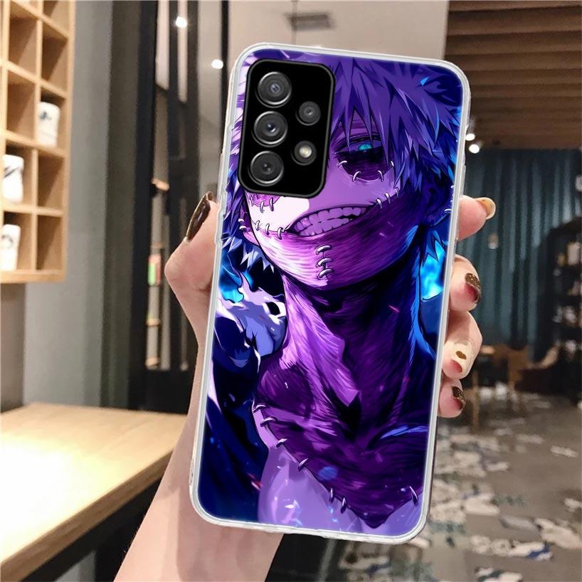 Dabi MHA My Hero A-Academy Soft Phone Case For Samsung Galaxy A52 A42 A32 A12 A22 A51 A50S A30S A20S A10S A71 A41 A31 A21S A40 A