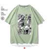 Summer 100% Cotton T-shirt Attack Giant Wings of Freedom Clothing Sergeant Alan Mikasa Around Short-sleeved Men