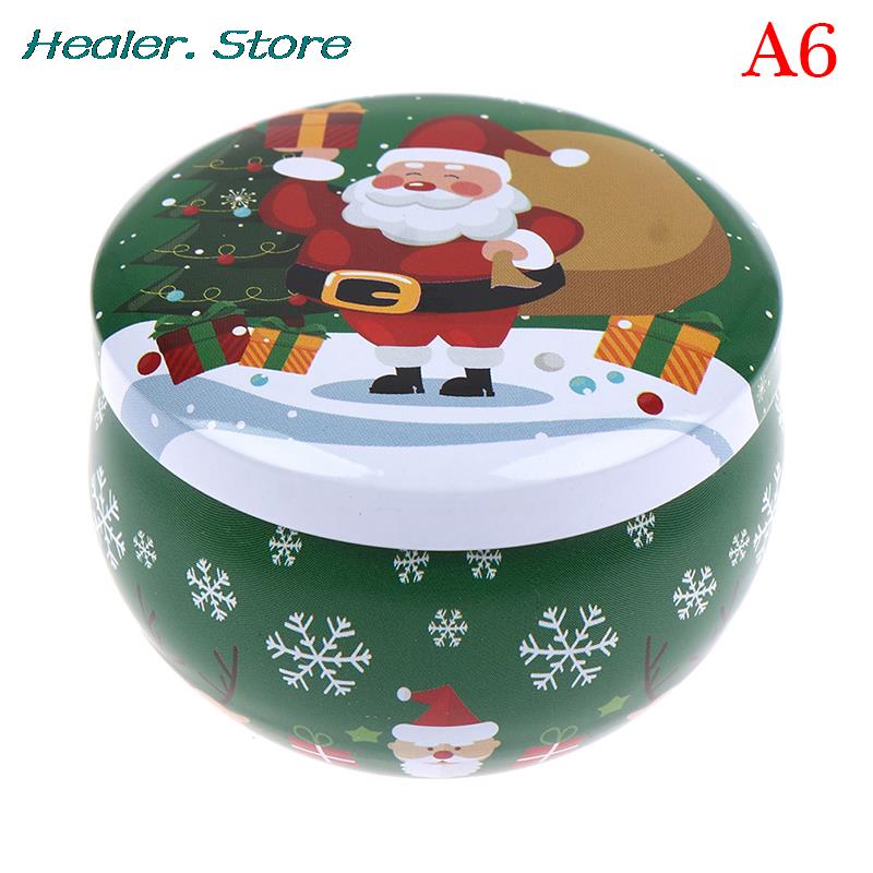 Christmas Candle Tin Jars DIY Candle Making kit Holder Storage case for Dry Storage Spices Camping  Party Favor Sweets Gifts
