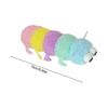 Interactive Gift Antistress Soft Squish Luminous Caterpillar Toy Fidget Squeeze Decompression Toy