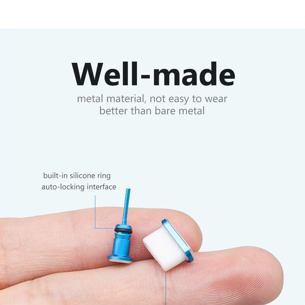 Charging Port Phone Accessories Dustproof Type-C Anti Dust Plug Dust Plug Type C Plug Protector Cap