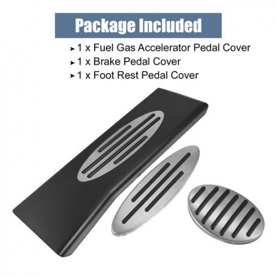 Accelerator Pedal and Brake Pedal Cover Set THREE for Mini Cooper JCW S F54 F55
