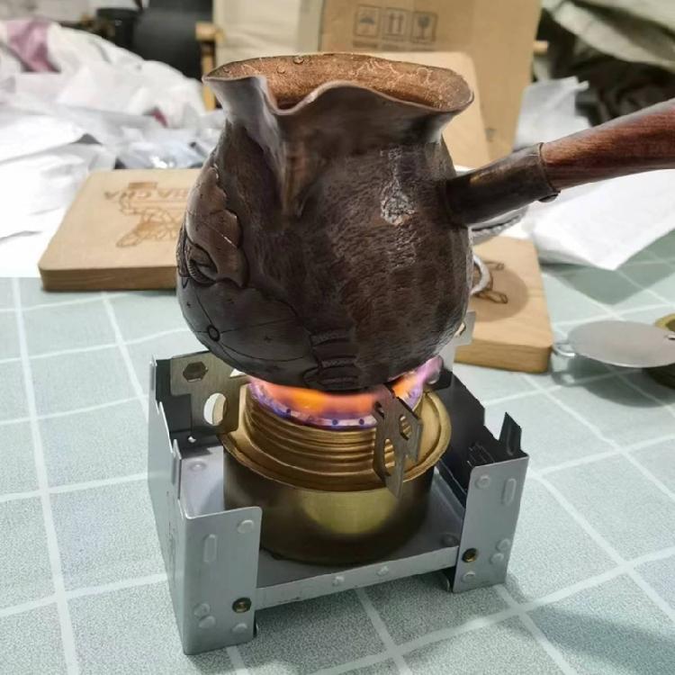 Stable Alcohols Rack Platform Rusts-Resistant Wear Portables Alcohols Stove for Emergencies Cooking