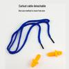 CNMF 897 Industrial Noise-Cancelling Silicone Earplugs with Cord