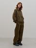 Haebeuaenhaebeu Hide Line Wide Pants_Khaki Brown