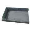 Four Season Dog Sofa with Armrests Breathable Dog Couch Bed Nonslip Washable Cover Dog Sleep Cushion Winter Dog Bed