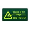Warning Floor Sticker - Be Careful Steps