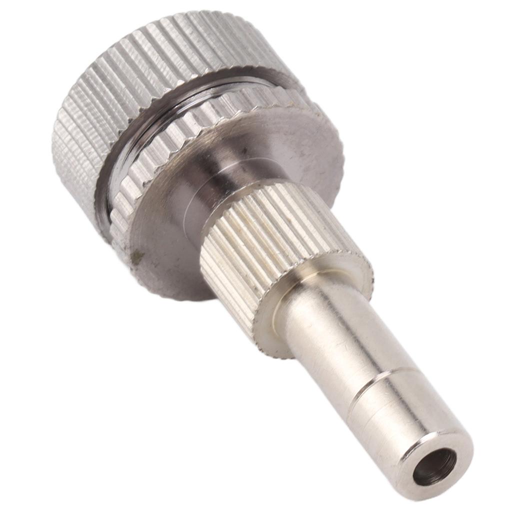 Ugello Mister 6mm Connettore Rapido Ottone Forma a Ventaglio Bassa Pressione Ugello Nebulizzatore per Raffreddamento