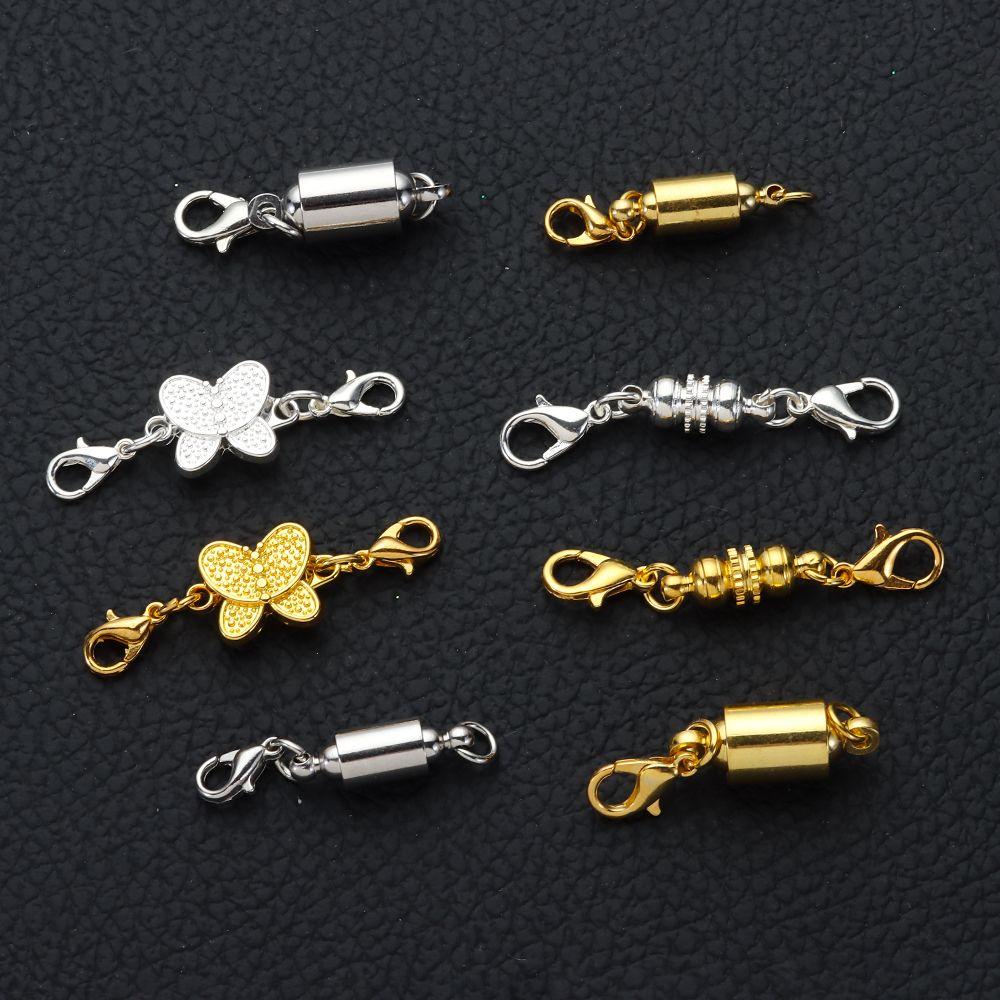 New DIY Magnetic Clasps Necklace Bracelet Connector Buckle Connector Hook Jewelry Making Supplies