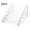 Nail Polish Organizer 5/7 Tier Acrylic Display Stand with Fences, Perfume Organizer, Removable Bracket for Home Makeup Multifunctional Clear