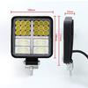 114W Square LED Work Light For Car Truck High Brightness Off Road Fog Lamp Headlight
