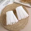 1 Pair Detachable Shirt Fake Sleeve Cuffs Fashion Pleated Horn Cuff Layered Lace Cuff False Sleeves Sunscreen Decorated