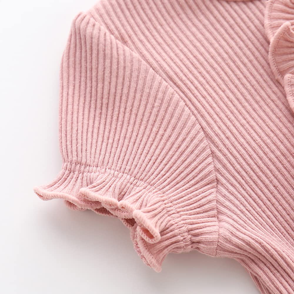 Baby Clothes Bodysuit Short Sleeve Summer Clothes Girls Open Front Coverall Romper Newborn Baby Shrine Visit Shichigosan Birthday Childbirth