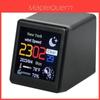 Intelligente Schreibtischuhr Wifi Wetterstation Digitales LCD Heim-/Büro-Display