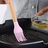 12Pcs Silicone Cooking Utensils Set Wooden Handles Spatula Set Heat
