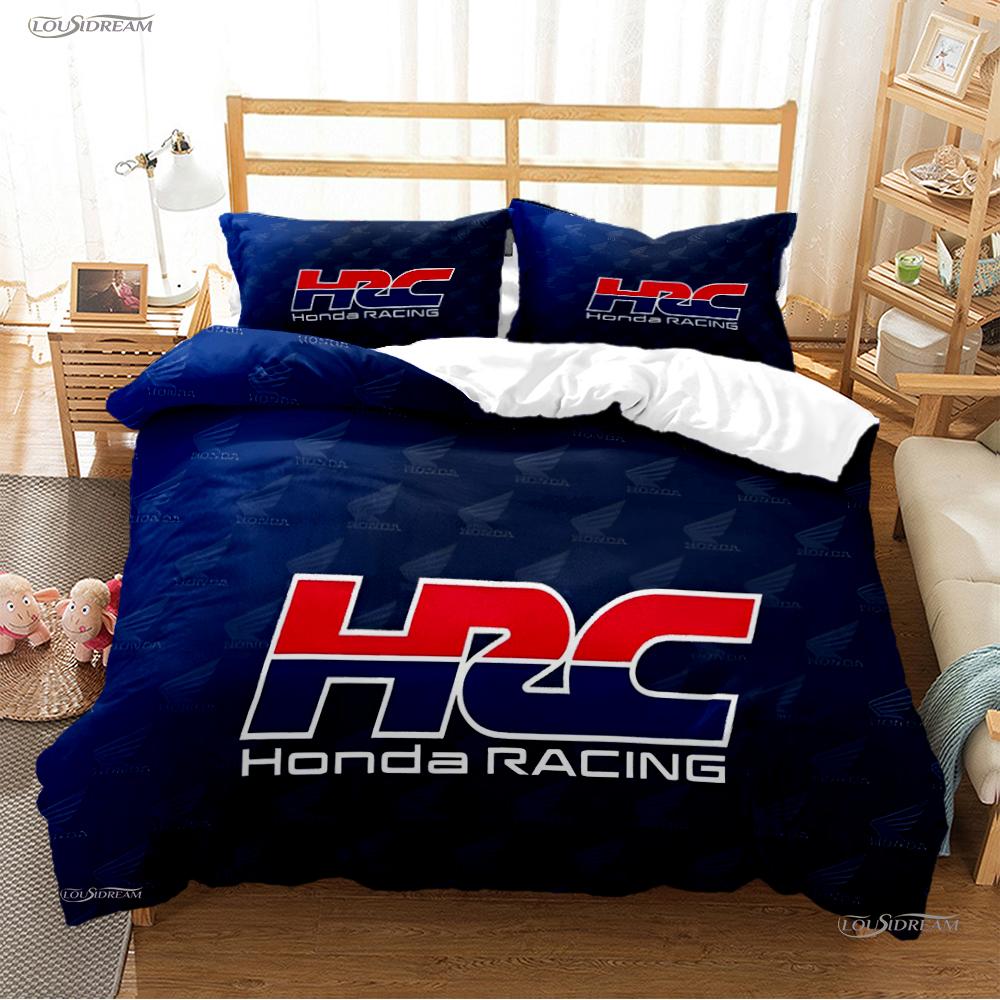 Modern Fashion Moto Enthusist Trend Duvet Cover Luxury Casal Bedding Set Soft Quilt Cover And Pillowcas Single/Double/Queen/King