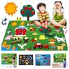 Educational Felt Wall Stickers For Children's Diy Crafts Enhance Intellectual Development Non-woven Material