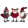 Santa Claus Bird Christmas Ornament - Cute Standing Festival Decoration
