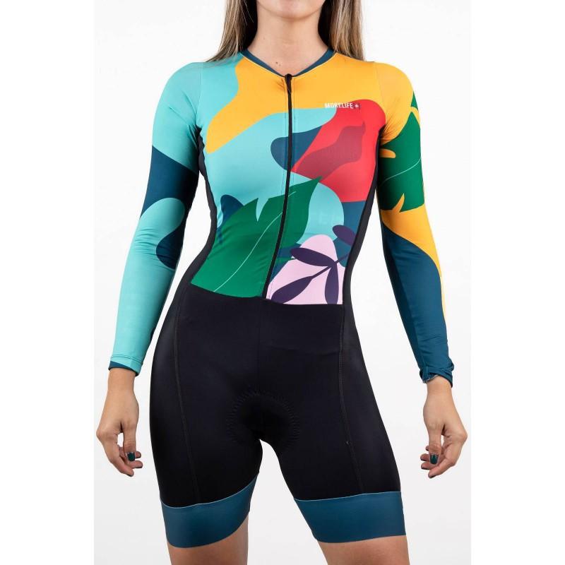 Womens Triathlon Suit Short Sleeve Cycling