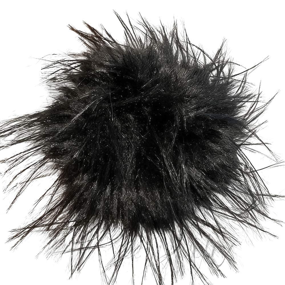 

Solid Color Feather Hair Rope Korean Style Cuff Bracelet Trendy Furry Scrunchies for Women