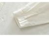 2025 Spring & Autumn Women's Embroidered Long Sleeve White Shirt - Fresh, Versatile, Age-Reducing Student Fashion