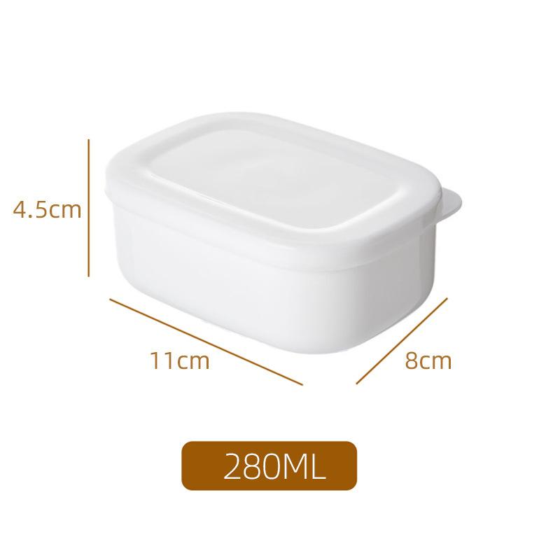 Японская упаковочная коробка для замороженного мяса, пищевой холодильник для хранения фруктов и овощей, разделенная коробка для подготовки блюд 280ML