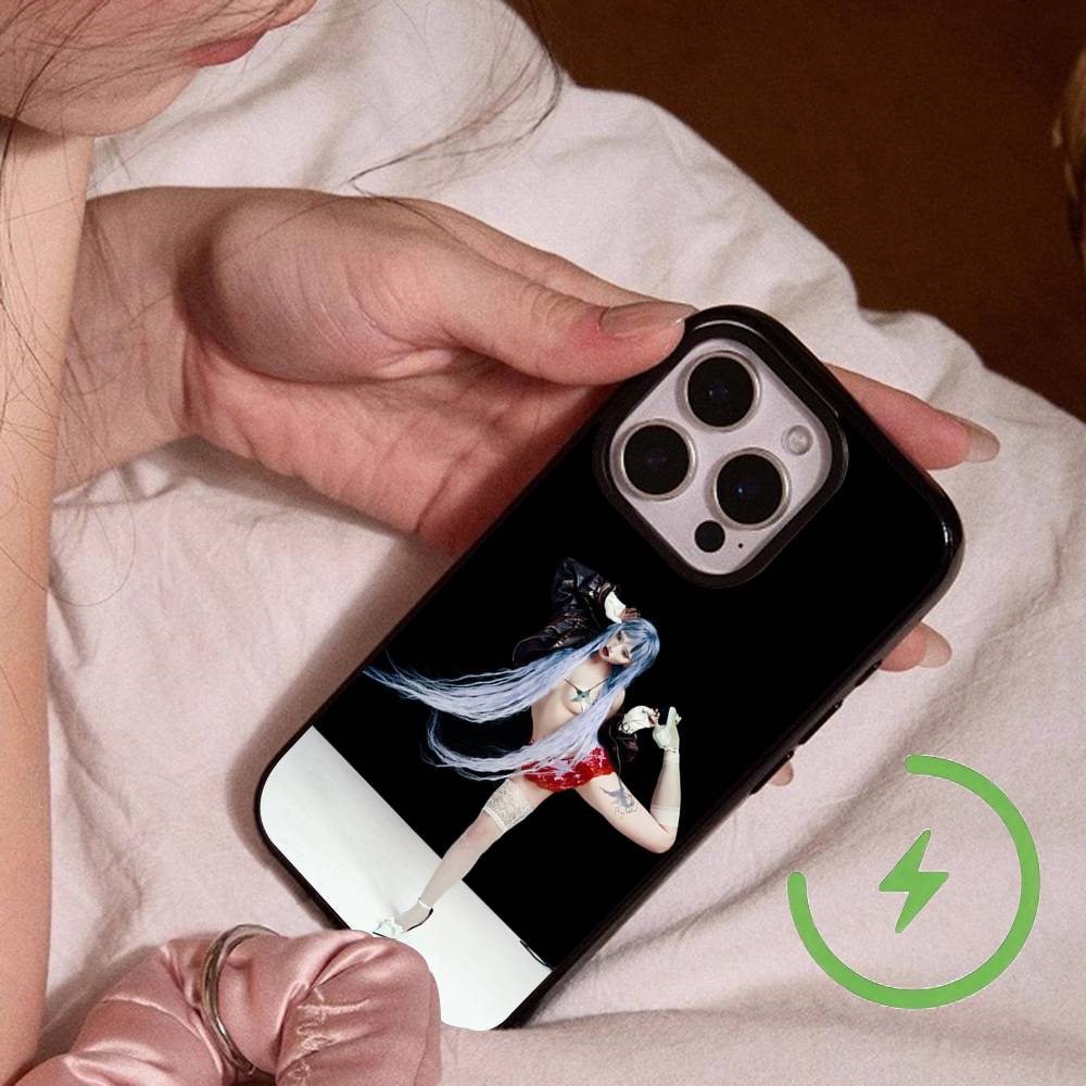 

B-Basquiats Art For Magsafe Wireless Charge Case For IPhone 17 16 15 14 13 12 11 15 Pro Max Magnetic Cover iphone 15 plus