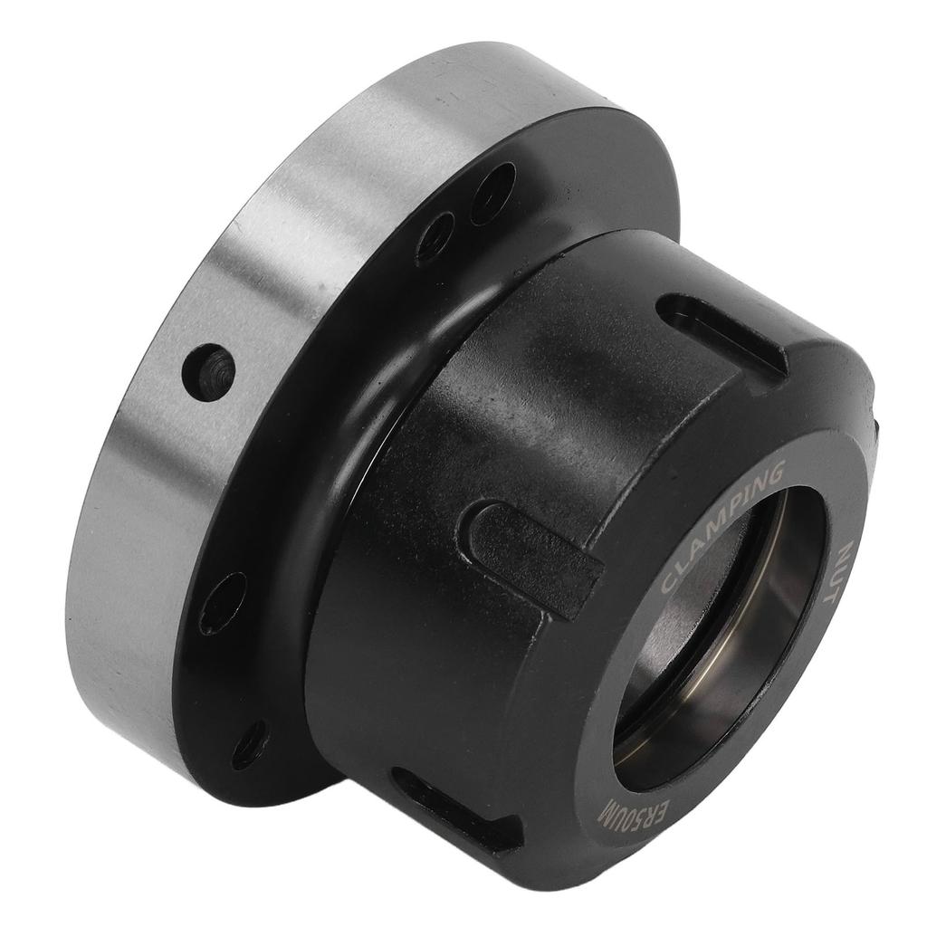 Collet Chuck ER50 100mm Diameter 7 Holes Carbon Steel for Lathe CNC Milling Machine Tool