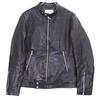 TOMORROWLAND Black Lambskin Leather Single Rider's Jacket Jacket M blackUsed