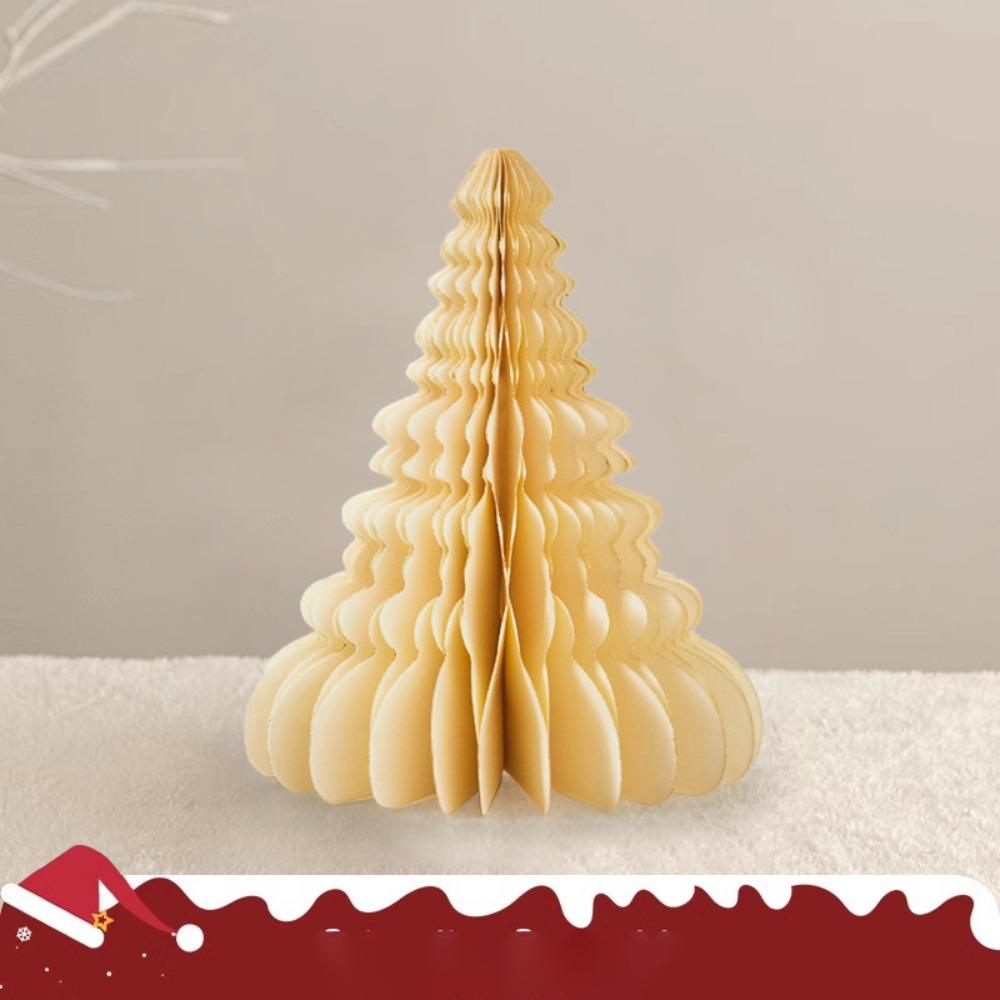 Paper Christmas Tree Christmas Tree Ornaments DIY Folding Desktop Small Christmas Trees Home Decoration Christmas Tree Pendant