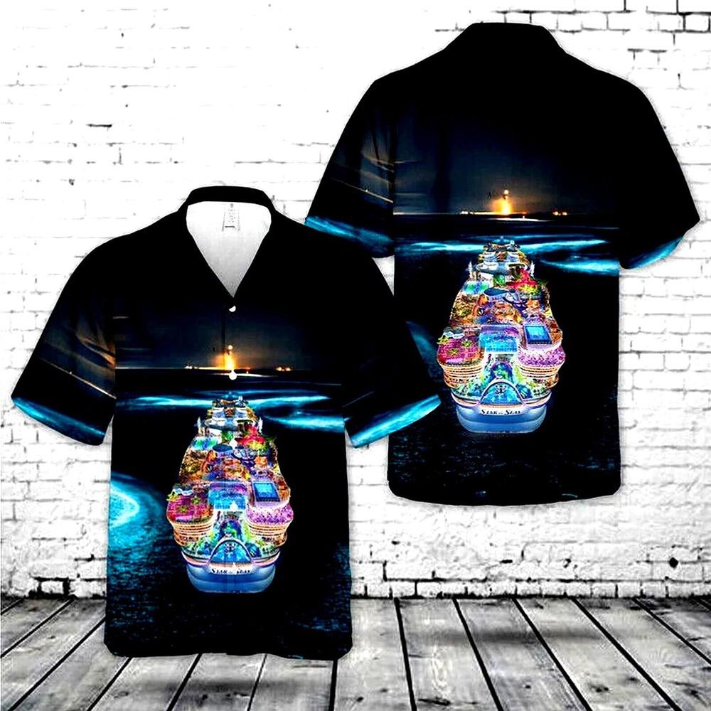 Royal Caribbean International Star of the Seas Hawaiian Shirt Unisex T-Shirt XXXL