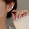 1Pair Simple Swallow Bird Ear Clip For Women Girls Simple Animal Non-Piercing Fake Cartilage Ear Cuff Jewelry Gifts