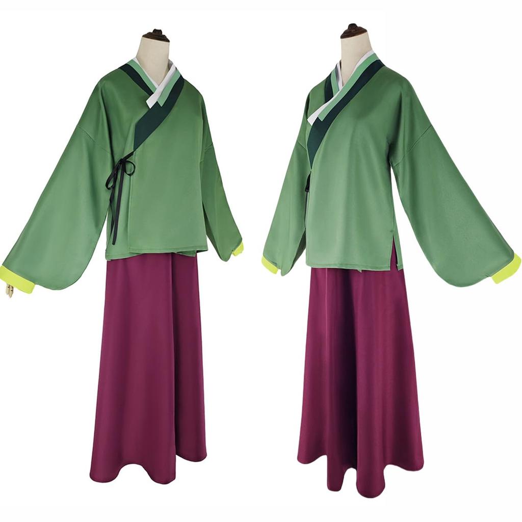 ZOMOZO Maomao Cosplay Costume with Wig, Halloween, Christmas, Costume, Cultural Festival, School Festival, Photoshoot, Party, Cosplay (M)