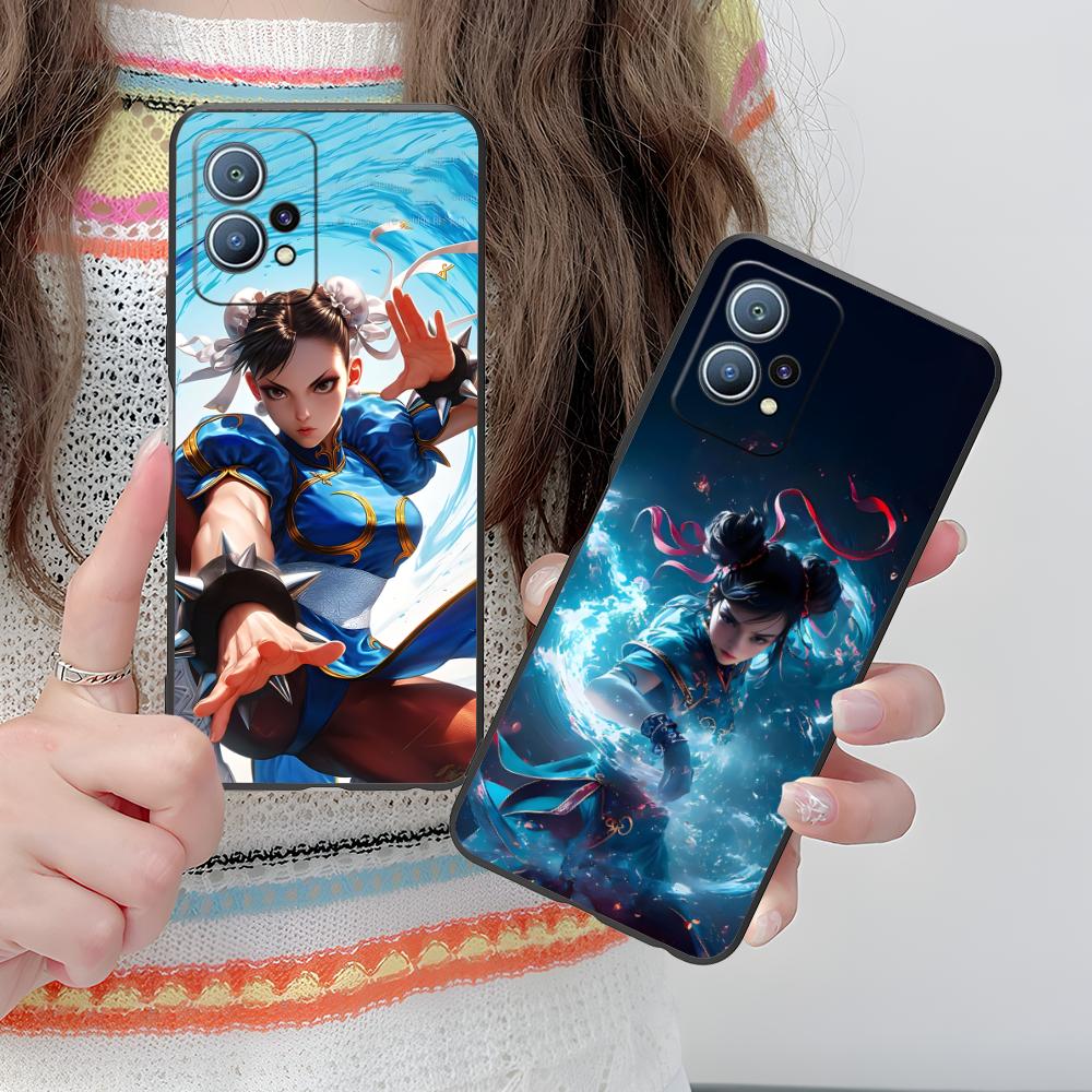 Street Fighter Chunli Phone Case for Huawei P60 P50 P40 P30 P20 P10 P9 P8 Pro Lite Plus Colorful Printing Cover Cellphones Cover