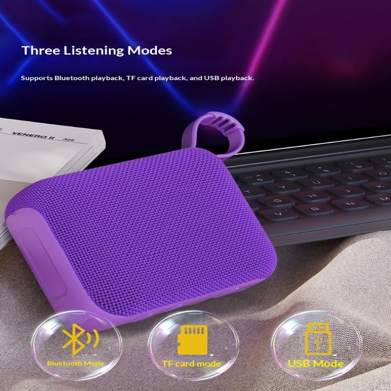 Portable Outdoor Party Camping Travel Card-Installing Mini Speaker Creative Mini Subwoofer Gift Speaker Box